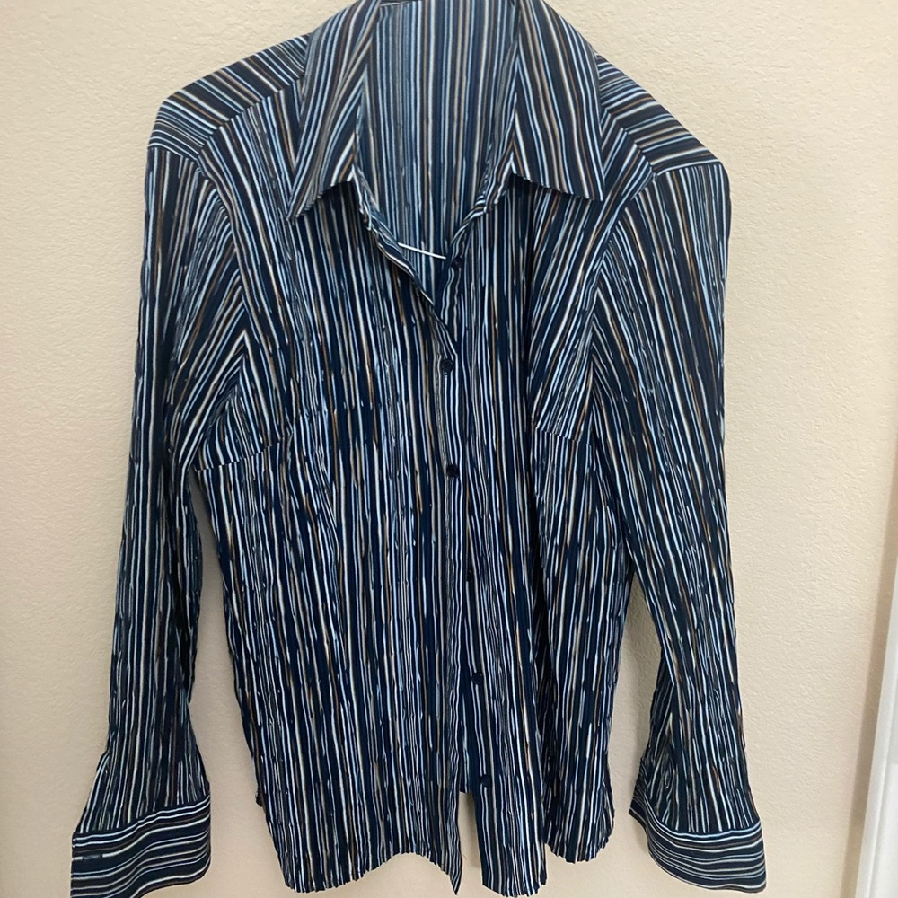 Striped Button Up Shirt